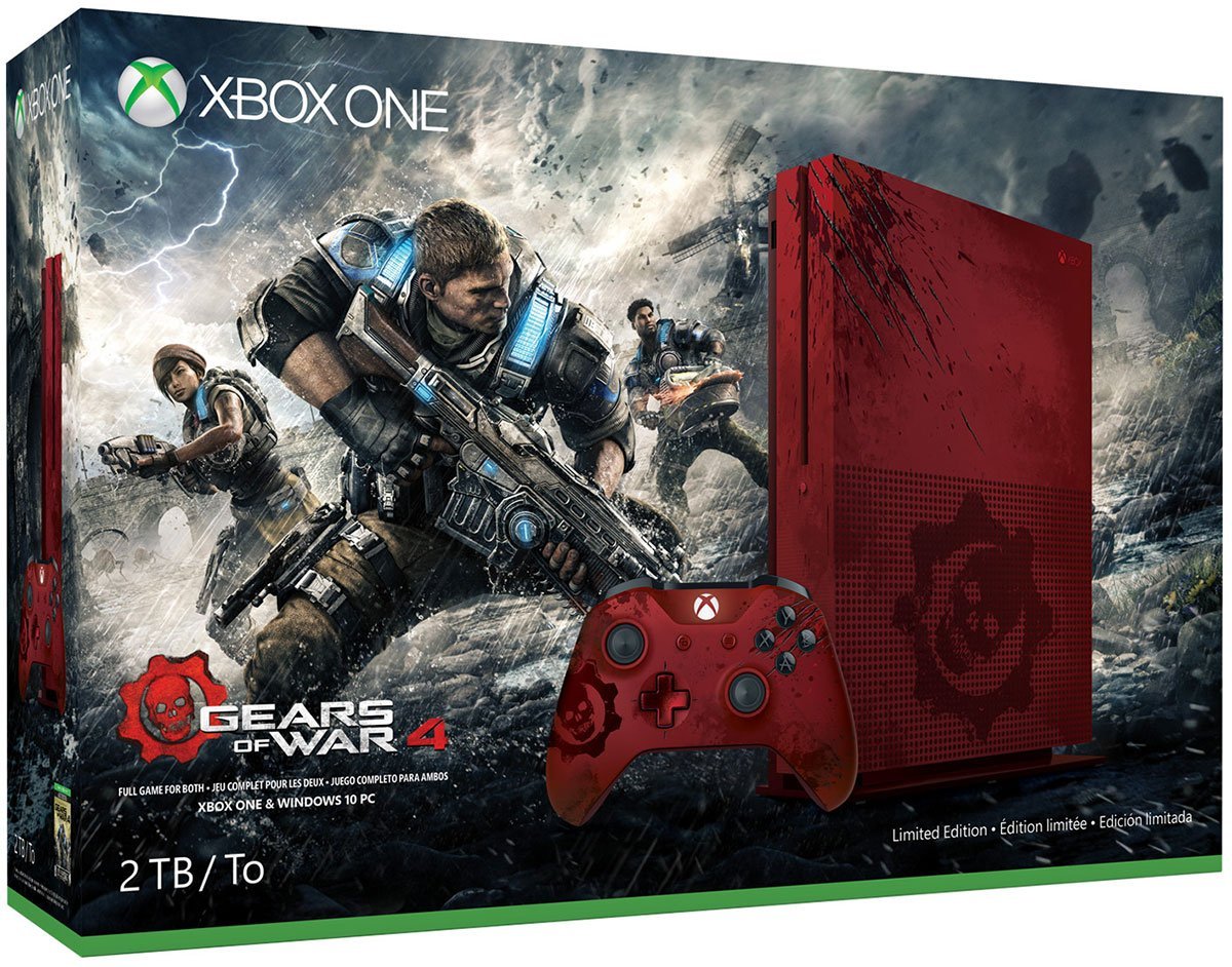 Gears of War 4 Limited Edition Xbox One Bundle Xbox One Gifts